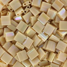 Miyuki tila 5x5mm beads - Opaque peer ab TL-488